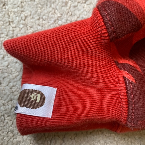 Red Camo Bape Jacket - Picture 4 of 12